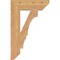 Ekena Millwork Balboa Slat Smooth Bracket, Western Red Cedar, 5 1/2"W x 22"D x 34"H BKT06X22X34BOA06SWR - alternate 3